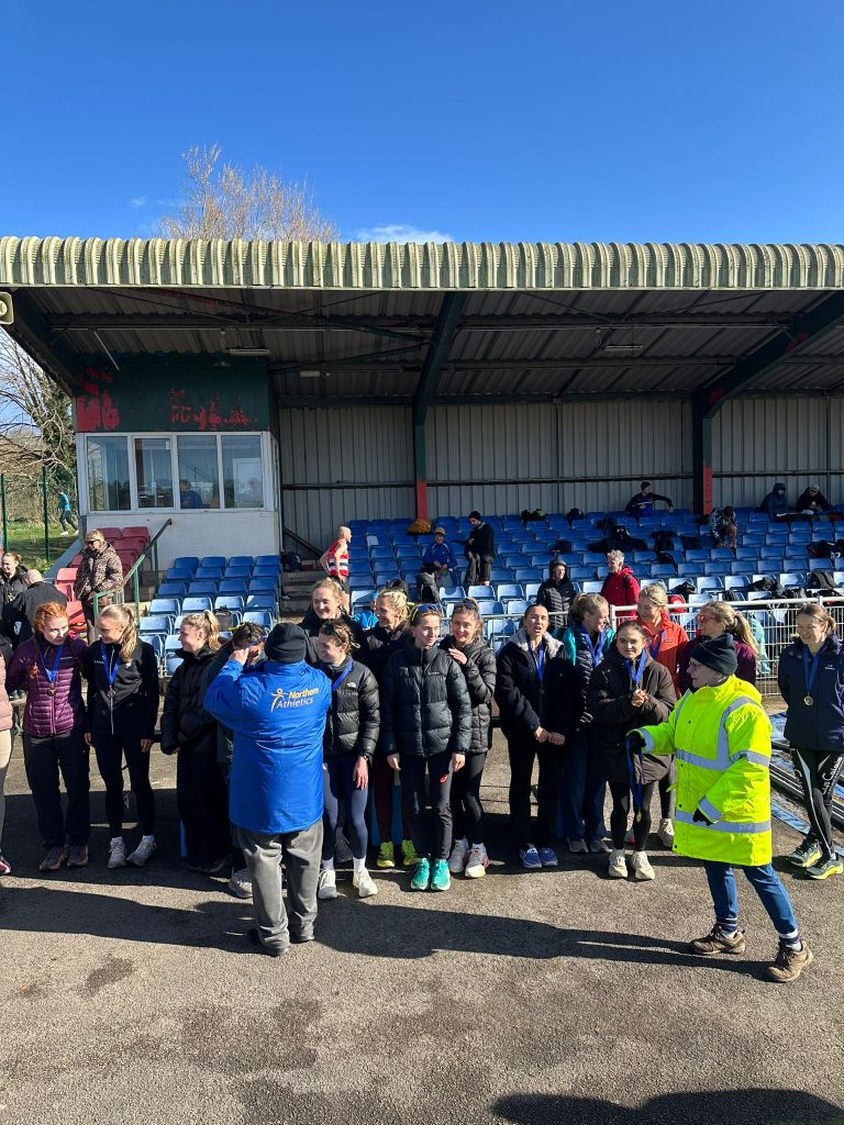 Womens 6 stage medal ceremony